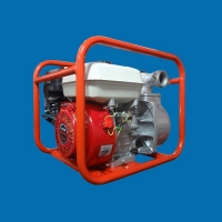 Portable gasoline powered water pump